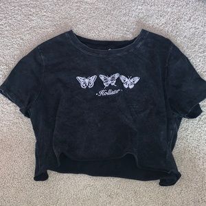 Hollister butterfly tee